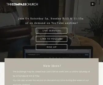 Thecompass.net(The Compass Church) Screenshot