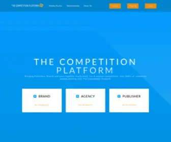 Thecompetitionplatform.co.uk(The Competition Platform) Screenshot