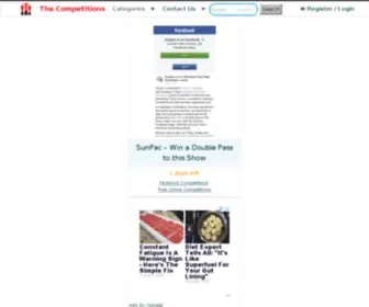 Thecompetitions.com.au(Australian Competitions) Screenshot