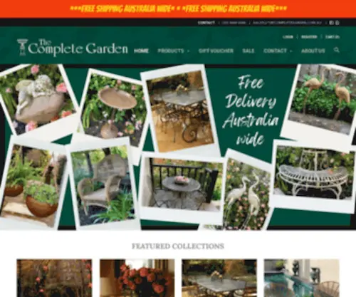 Thecompletegarden.com.au(Furniture for Sale Brisbane) Screenshot