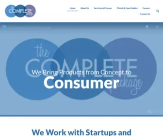 Thecompletepackagellc.com(The Complete Package) Screenshot