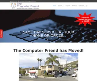 Thecomputerfriend.net(Orange County Personal and Small Business IT Support) Screenshot