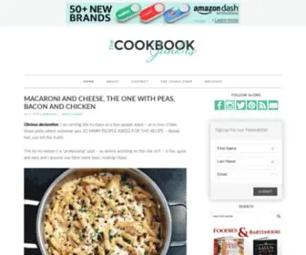 Thecookbookjunkies.com(The Cookbook Junkies) Screenshot