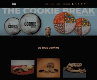 Thecookiebreak.pt(The Cookie Break) Screenshot