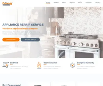 Thecookingappliance.com(We specialize on all brands of Range Repair) Screenshot