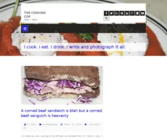 Thecookingcop.com(Peter V) Screenshot