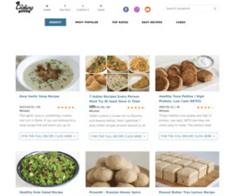 Thecookingfoodie.com(The Cooking Foodie) Screenshot