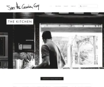 Thecookingguy.com(SAM THE COOKING GUY) Screenshot