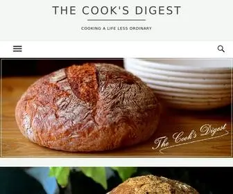 Thecooksdigest.co.uk(Cooking a Life Less Ordinary) Screenshot