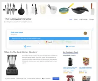 Thecookwarereview.com(Everything Good About Food) Screenshot