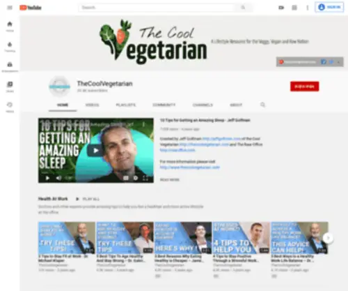 Thecoolvegetarian.com(Thecoolvegetarian) Screenshot