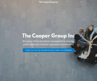 Thecoopergroup.org(The Cooper Group Inc) Screenshot