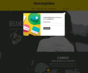 Thecoopidea.com(Thecoopidea
Bold to be free) Screenshot