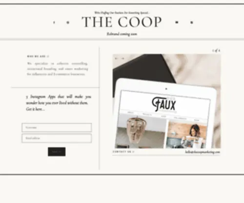 Thecoopmarketing.com(Thecoopmarketing) Screenshot