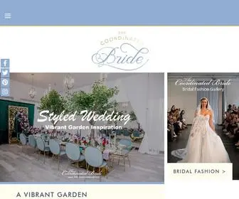 Thecoordinatedbride.com(Wedding Blog) Screenshot