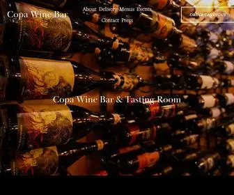 Thecopawinebar.com(Copa Wine Bar) Screenshot