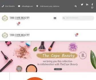 Thecopebeauty.com(Ecommerce Website) Screenshot