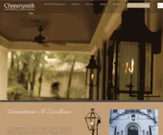 Thecoppersmith.net(The CopperSmith Lighting) Screenshot