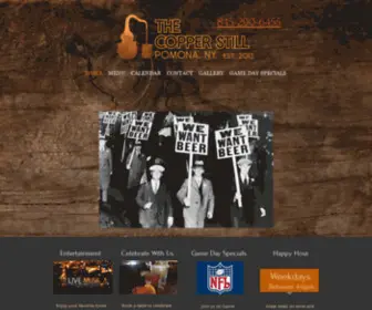 Thecopperstillny.com(Thecopperstill) Screenshot