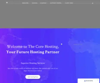 Thecorehosting.com(The Core Hosting) Screenshot