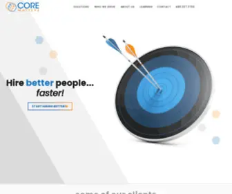 Thecorematters.com(The skilled labor pool) Screenshot