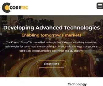 ThecoretecGroup.com(The Coretec Group Inc) Screenshot