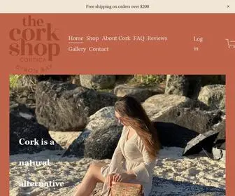 Thecorkshop.com.au(The Cork Shop) Screenshot