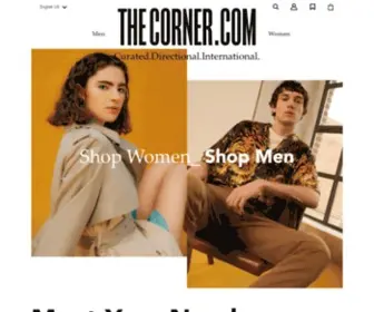 Thecorner.com(The luxury online boutique devoted to creating distinctive style) Screenshot