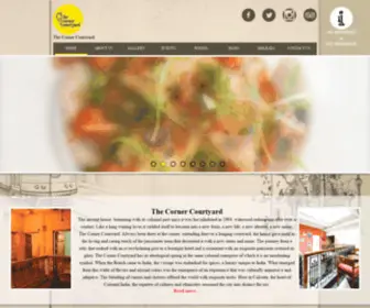 Thecornercourtyard.com(The Corner Courtyard) Screenshot