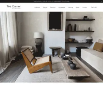 Thecorner.studio(The Corner offers a range of original artisanal cushions designed by Andrea Lennon. Each cushion) Screenshot