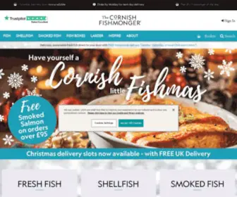 Thecornishfishmonger.co.uk(The Cornish Fishmonger) Screenshot