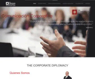 Thecorporatediplomacy.com(The Corporate Diplomacy) Screenshot