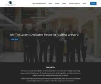 Thecorporatelawacademy.com(The Corporate Law Academy) Screenshot