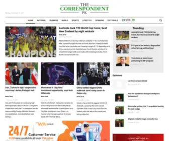 Thecorrespondent.pk(The Correspondent.pk) Screenshot
