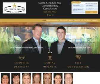 ThecosmetiCDentistsofaustin.com(Cosmetic Dentistry by The Cosmetic Dentists of Austin) Screenshot