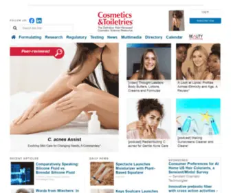 Thecosmeticsite.com(Thecosmeticsite) Screenshot