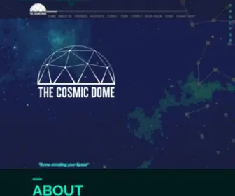 ThecosmiCDome.com(Cosmic Dome) Screenshot