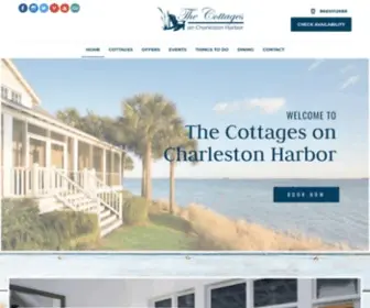 Thecottagesoncharlestonharbor.com(Best Mount Pleasant South Carolina rentals) Screenshot