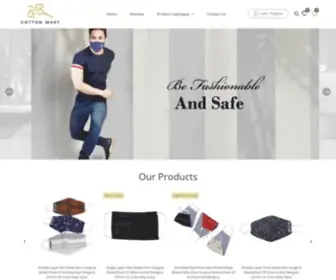 Thecottonmart.com(Cotton Mart) Screenshot