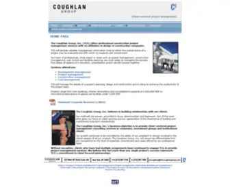 Thecoughlangroup.com(Goal-directed construction project and cost management) Screenshot