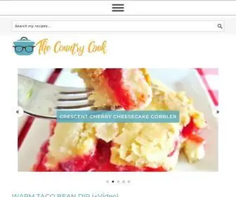 Thecountrycook.net(Easy Recipes for the Busy Cook) Screenshot