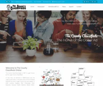 Thecountyclassifiedsonline.com(The County Classifieds Online) Screenshot