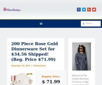 Thecouponboutique.com(Extreme Couponing) Screenshot