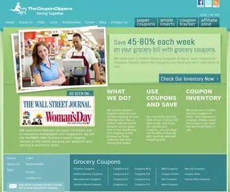 Thecouponclippers.com(The Coupon Clippers) Screenshot