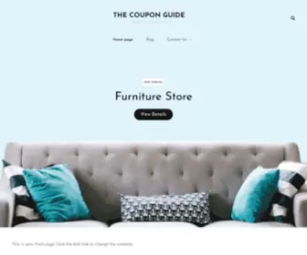 Thecouponguide.com(Spend a little) Screenshot