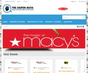 Thecouponmafia.com(The Coupon Mafia) Screenshot