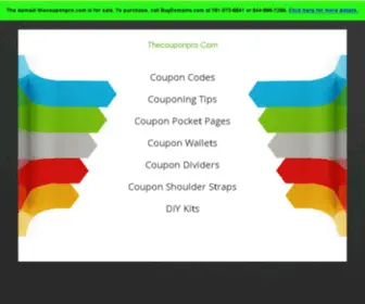 Thecouponpro.com(Thecouponpro) Screenshot