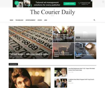 Thecourierdaily.com(The Courier Daily) Screenshot