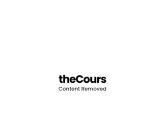 Thecours.com(All About Online Course Business And Passive Income) Screenshot
