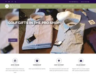 Thecourseatsewanee.com(The Course at Sewanee) Screenshot